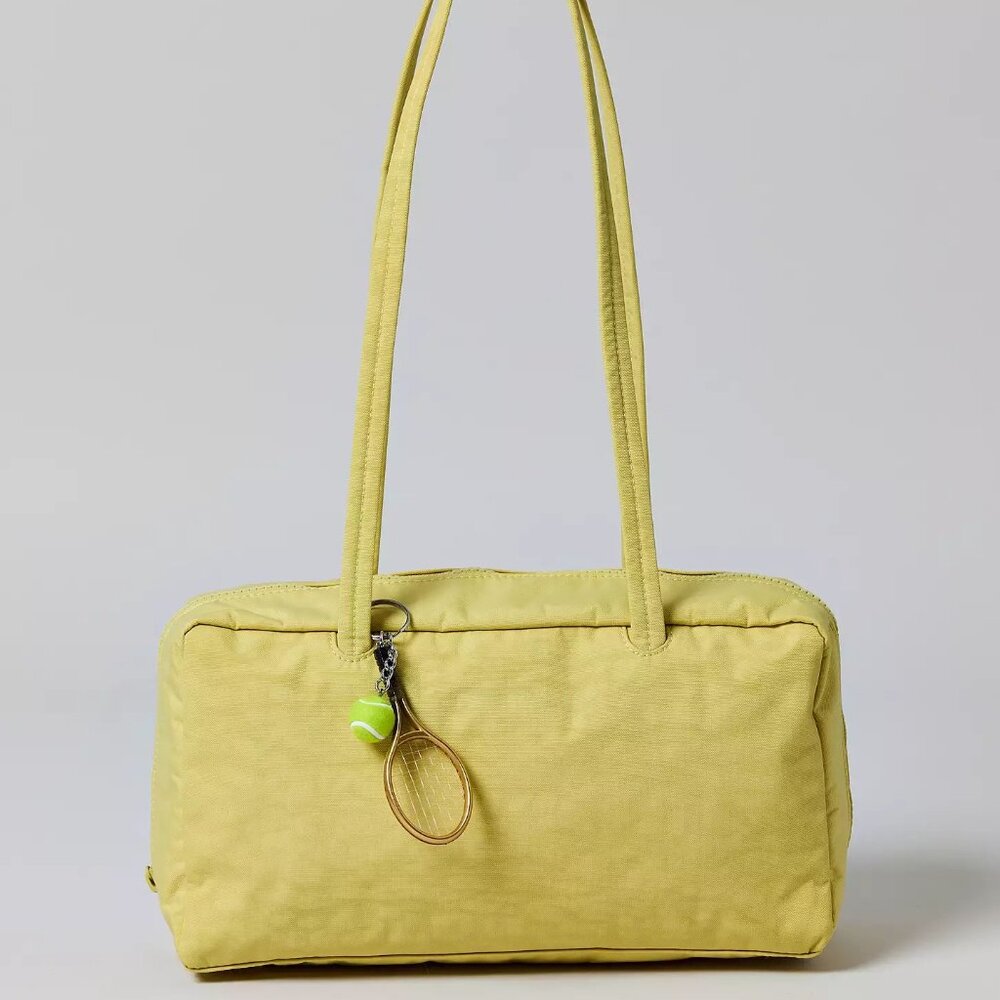 NWT Baggu Regular Nylon Bowler Bag - Butter - Picture 10 of 10